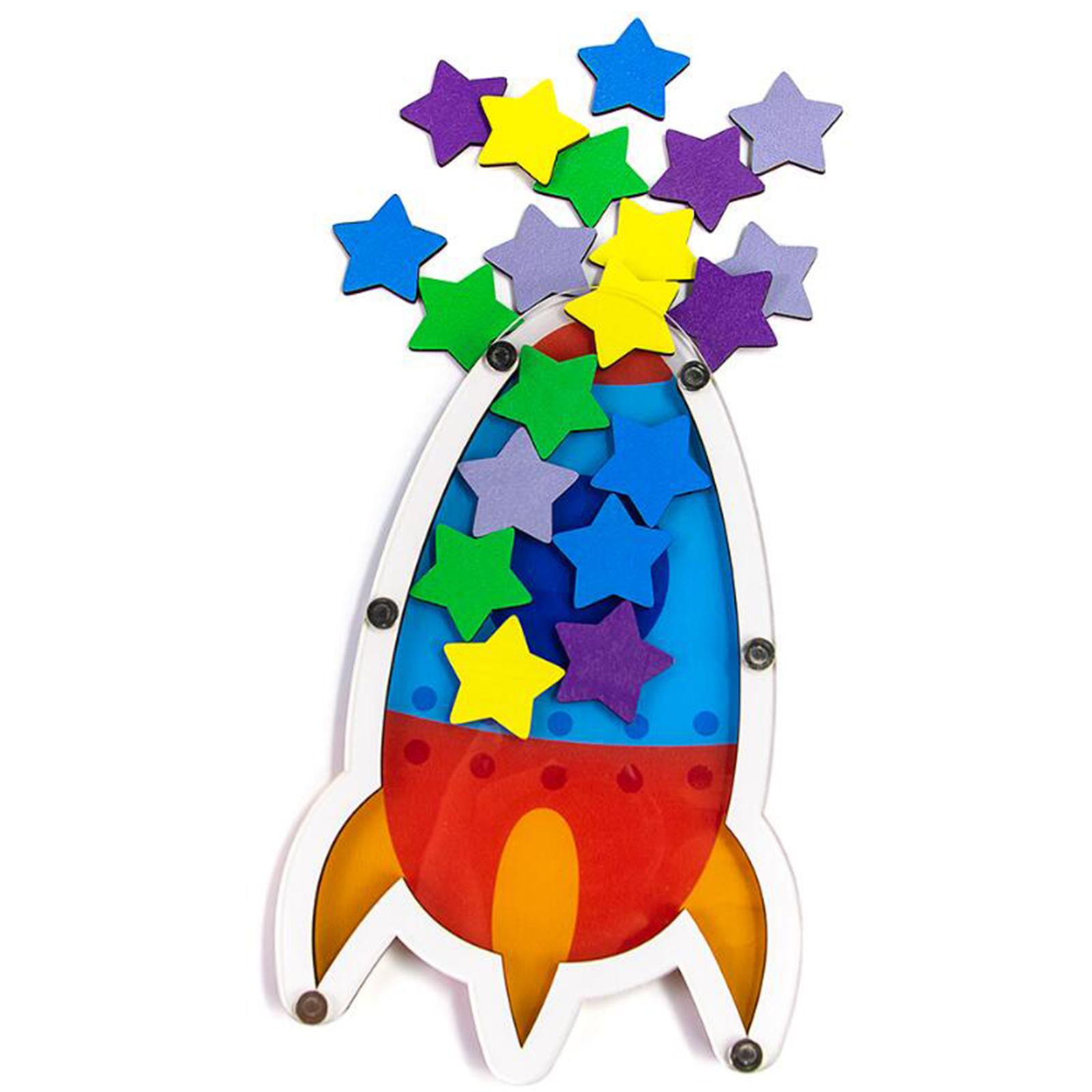 子供向け教育玩具 モチベーションを高めるジャー 木製スライス - Kids Education Motivation のレビューと価格