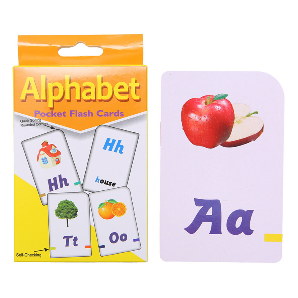 51個の数字と52個のアルファベットが描かれたフラッシュカー - Abc Kids Early Education のレビューと価格
